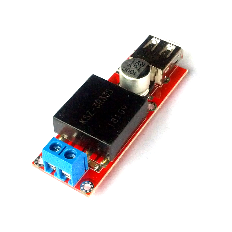 DC-DC Step-down Buck Converter - 5V, USB Female