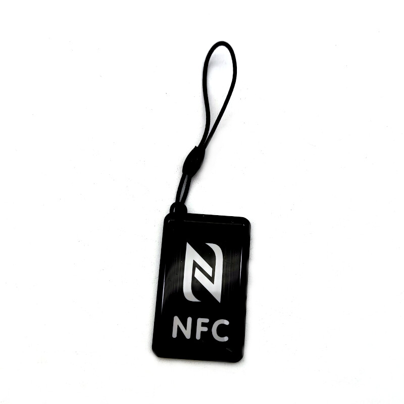 NTAG213 - Black Epoxy Hang Tag