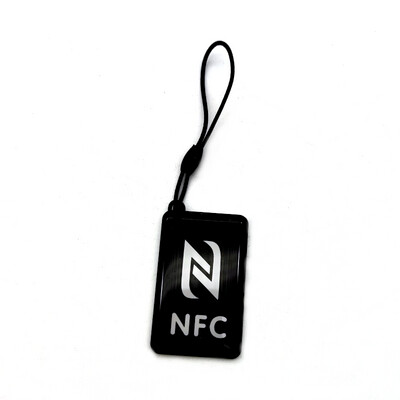 NTAG213 - Black Epoxy Hang Tag