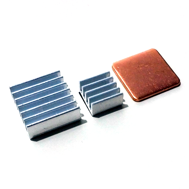 Aluminium Heatsinks for Raspberry Pi - Silver
