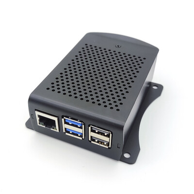 Industrial Metal Aluminium Case with Mounting for Raspberry Pi 5