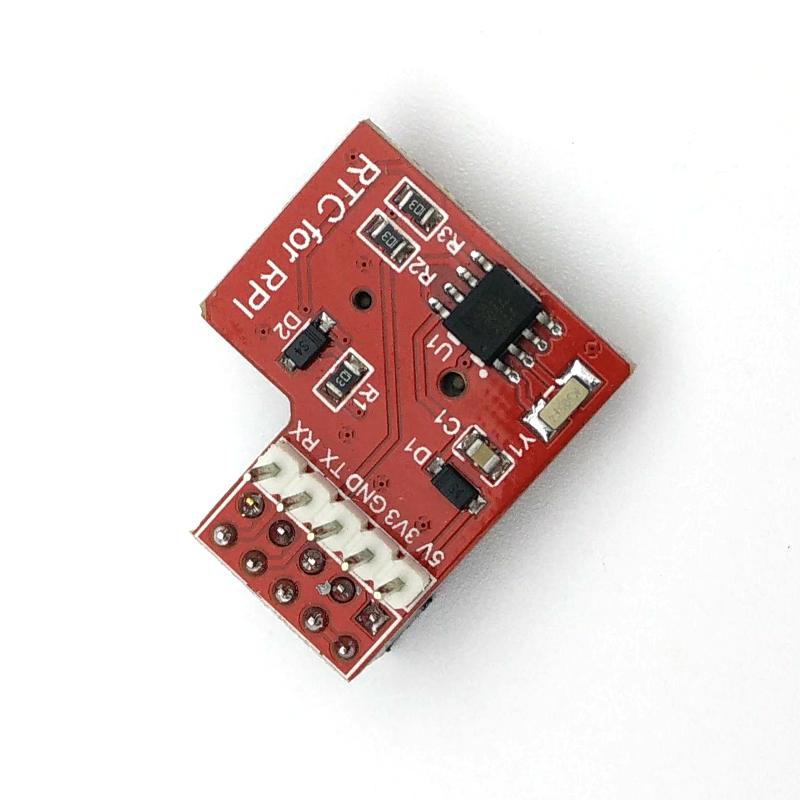DS1307 Real Time Clock (RTC) for Raspberry Pi with Removable Battery , I2C