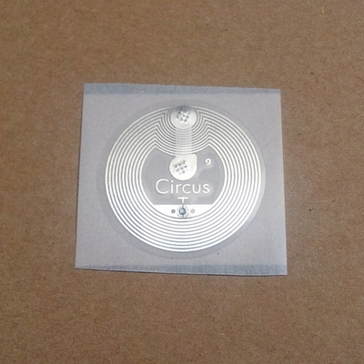 NTAG203, Circus - Clear, Round 25 mm