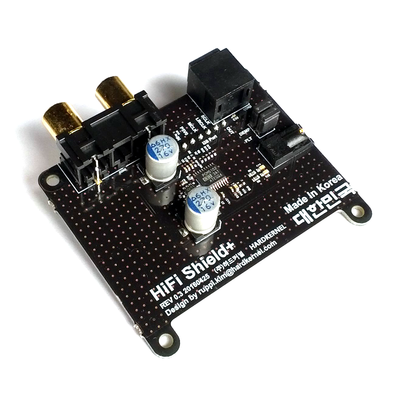 HiFi Shield Plus (DAC for Odroid-C4/C2/C1+/C0)