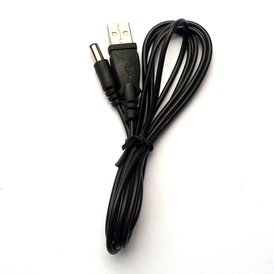 USB to 5.5mm x 2.1mm DC male cable