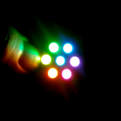 WS2812 LED Disc - 7x 5050 Digital Addressable RGB LED