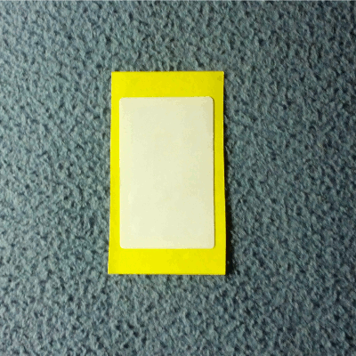 Ultralight - White, Rectangle (28x45 mm)