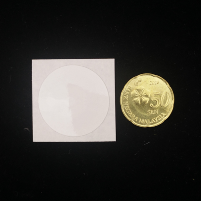 NTAG213 - White Sticker, Round 30 mm