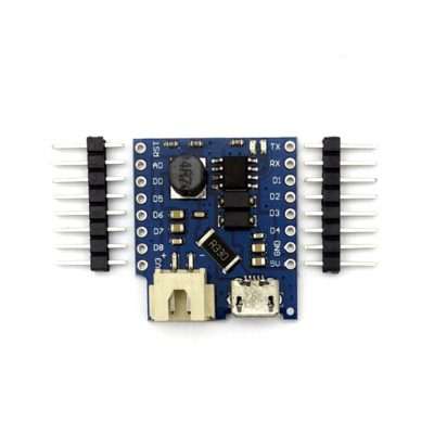 Battery Shield for WeMos D1 Mini/Mini Pro