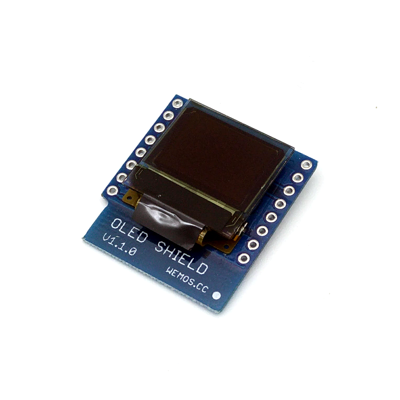 OLED Shield for WeMos D1 Mini/Mini Pro