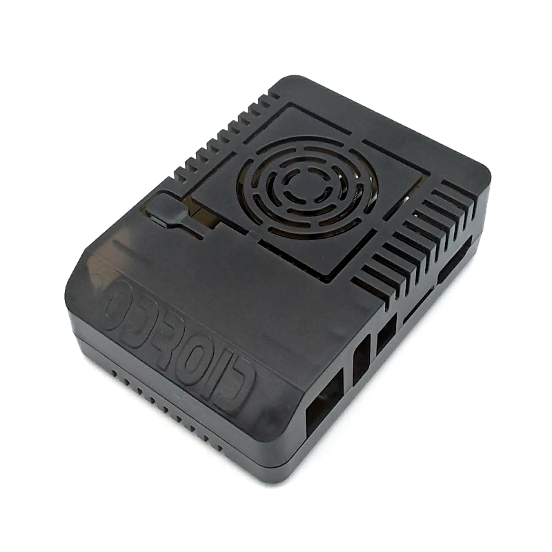 Odroid-XU4 Case, Colour: Black (Semi-translucent)