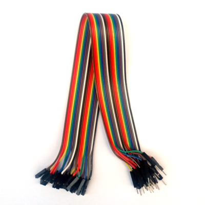 Colourful Jumper Wires (A strip of 20)