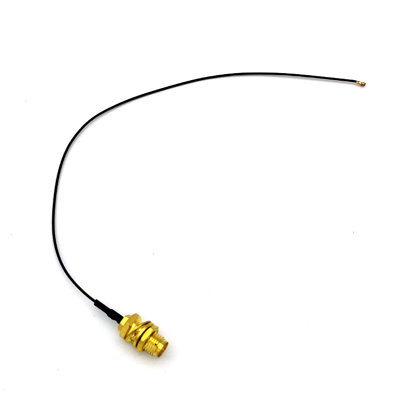 RP-SMA Female to MHF4 IPX/IPEX/u.FL RF adapter cable