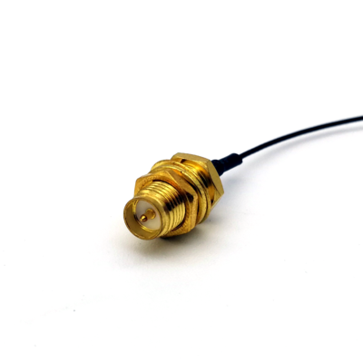 RP-SMA female connector - thread on the outside and center needle