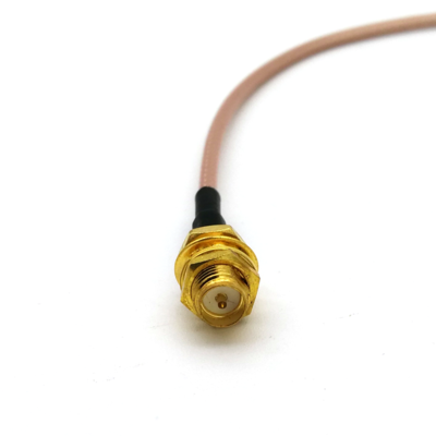 RP-SMA female connector - thread on the outside and center needle