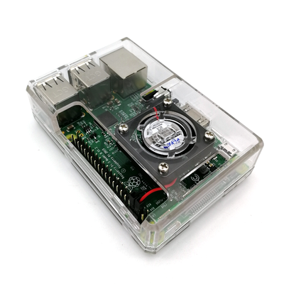 Minimalist Case with Fan for Raspberry Pi / ASUS Tinker Board