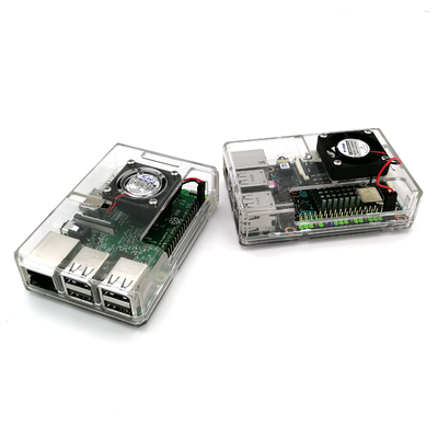 Minimalist Case with Fan for Raspberry Pi / ASUS Tinker Board