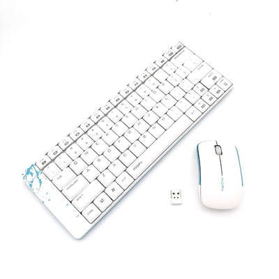 Compact Wireless Mouse and Keyboard Combo
