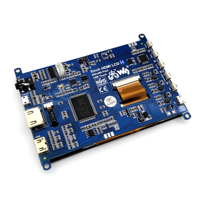 5" Capacitive Touch Screen LCD Panel - HDMI (800x480) with Audio