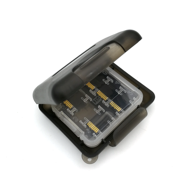 microSD memory card storage and carry case