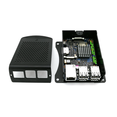 Industrial Metal Aluminium Case with Mounting for Raspberry Pi / Tinker Board