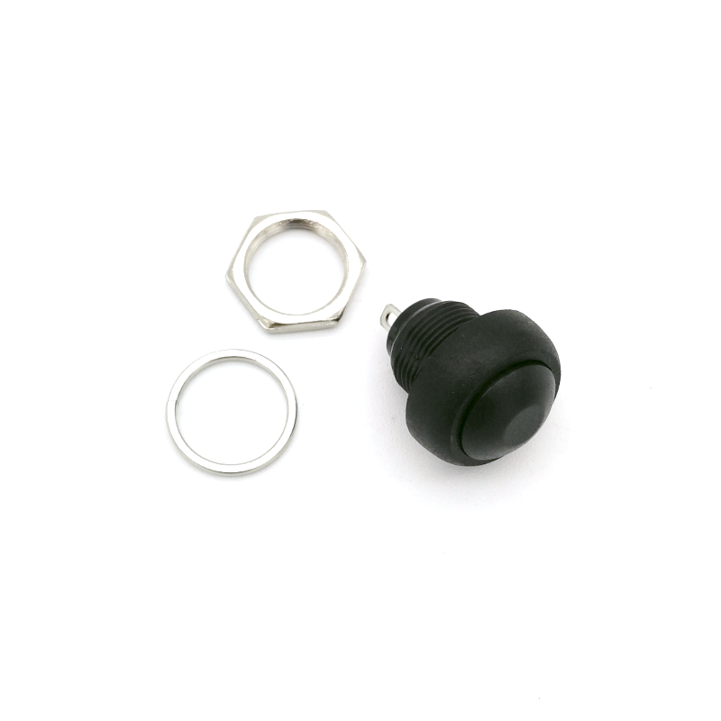 Panel Mount Momentary Push Button Switch - 12mm diameter