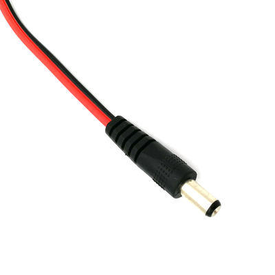 5.5 x 2.1 mm Male DC Plug to Alligator Clips Cable