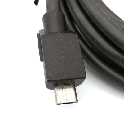 Long Micro USB to Type A USB Cable - Grey, 3 meter