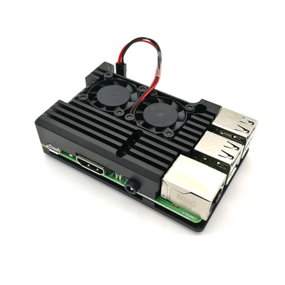 Dual Fan Aluminium Chassis for Raspberry Pi