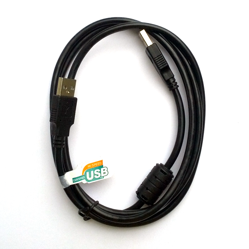 USB Type A Male to Type A Male Cable - Black