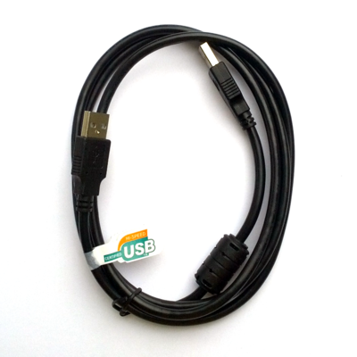 USB Type A Male to Type A Male Cable - Black