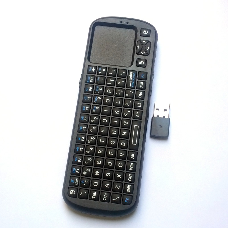 Wireless Handheld Keyboard with Touchpad