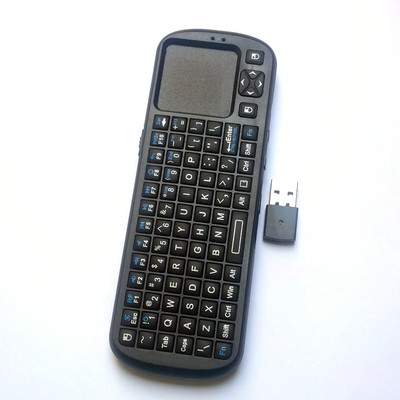 Wireless Handheld Keyboard with Touchpad