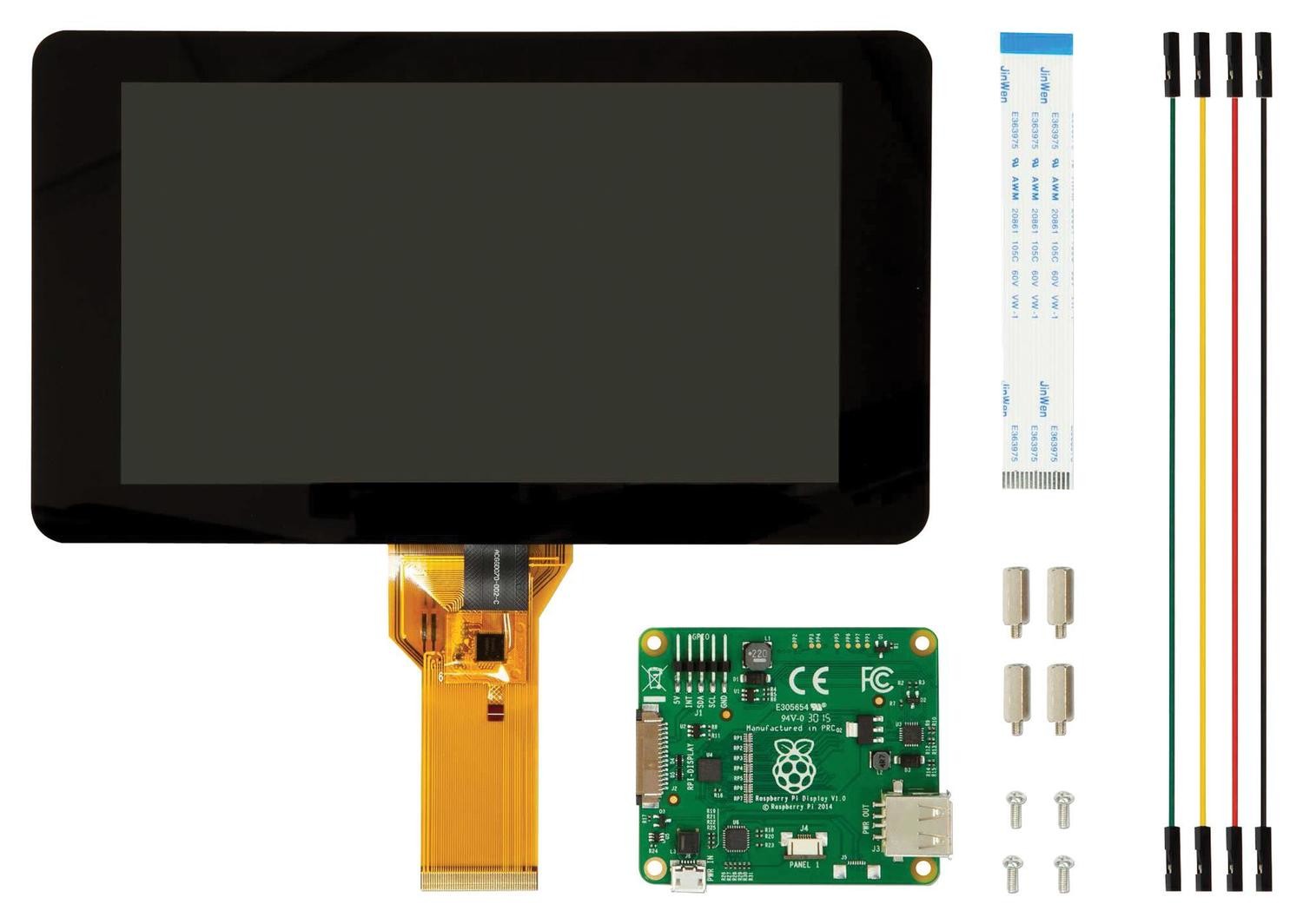 Official Raspberry Pi Touch Display - 7&quot; Capacitive LCD Panel (800x480)