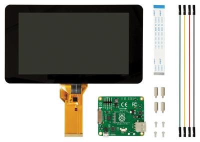 Official Raspberry Pi Touch Display - 7&quot; Capacitive LCD Panel (800x480)