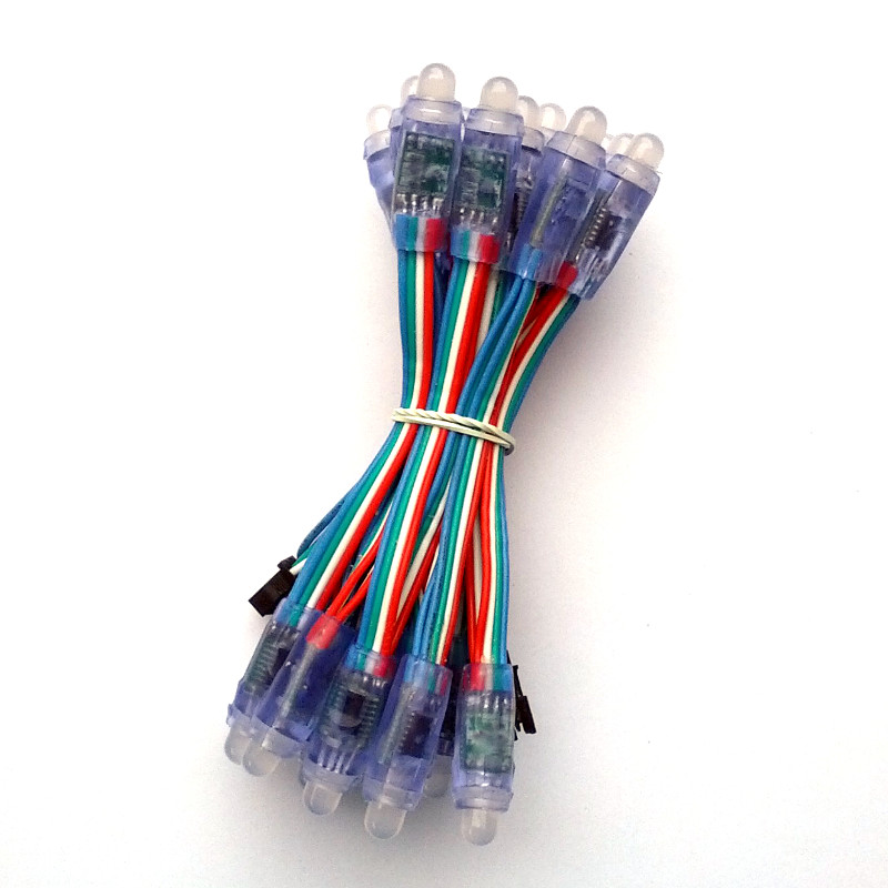 Digital addressable RGB LED pixel (WS2801) - Strand of 25 LEDs, DC 5V