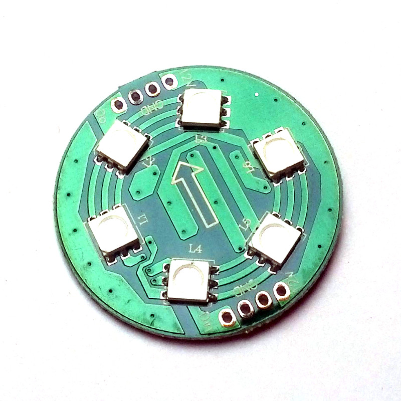 Digital addressable RGB LED circuit board - 12V (WS2811)