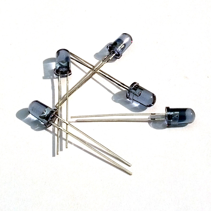 Infrared (IR) Transmitter LED, Round, Through Hole (Pack of 5)