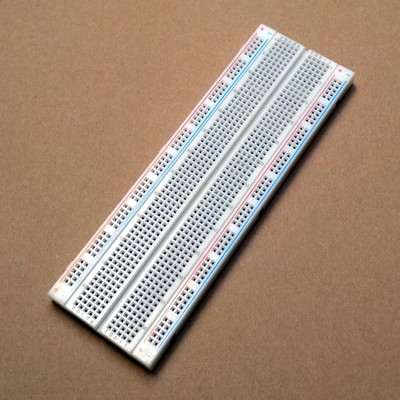 Full sized solderless breadboard - 830 tie points