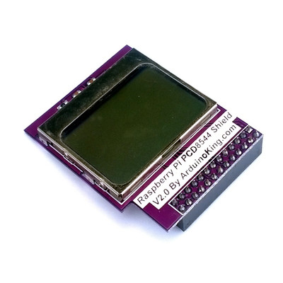 PCD8544 LCD Screen Expansion Board For Raspberry Pi