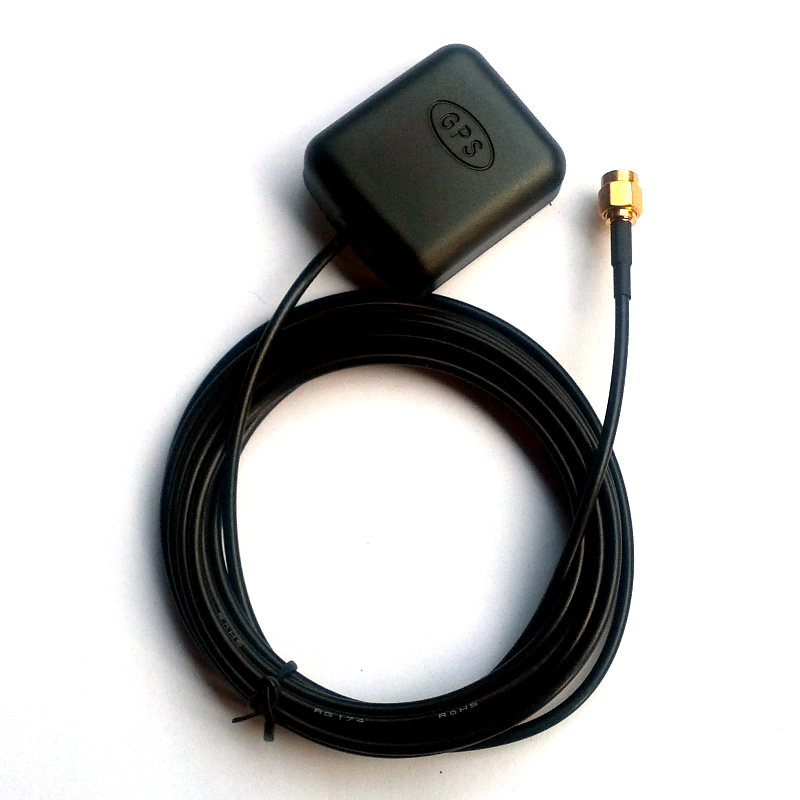 External GPS Antenna - SMA connector, 3m