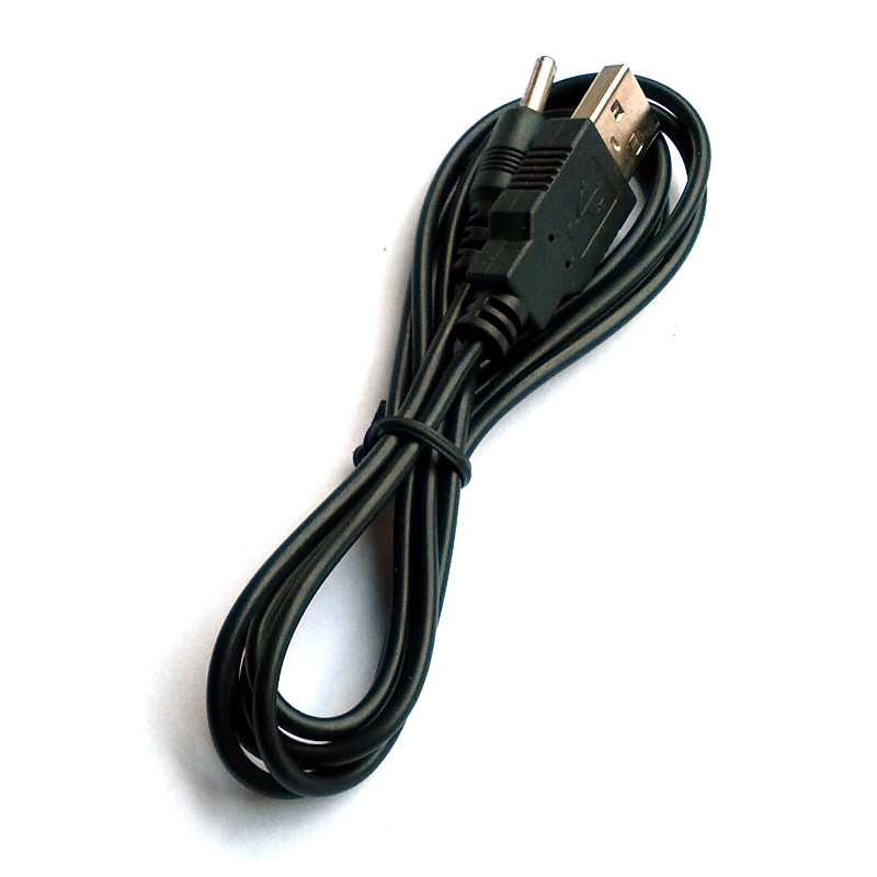 USB to 3.5mm x 1.35mm DC male cable