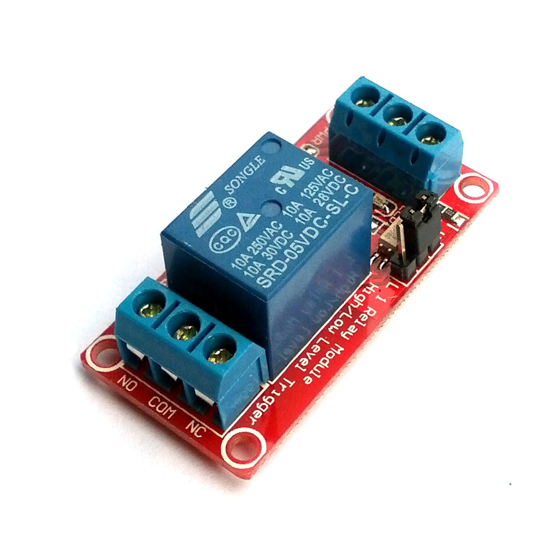 1-channel, 5V Relay Module with Optocoupler