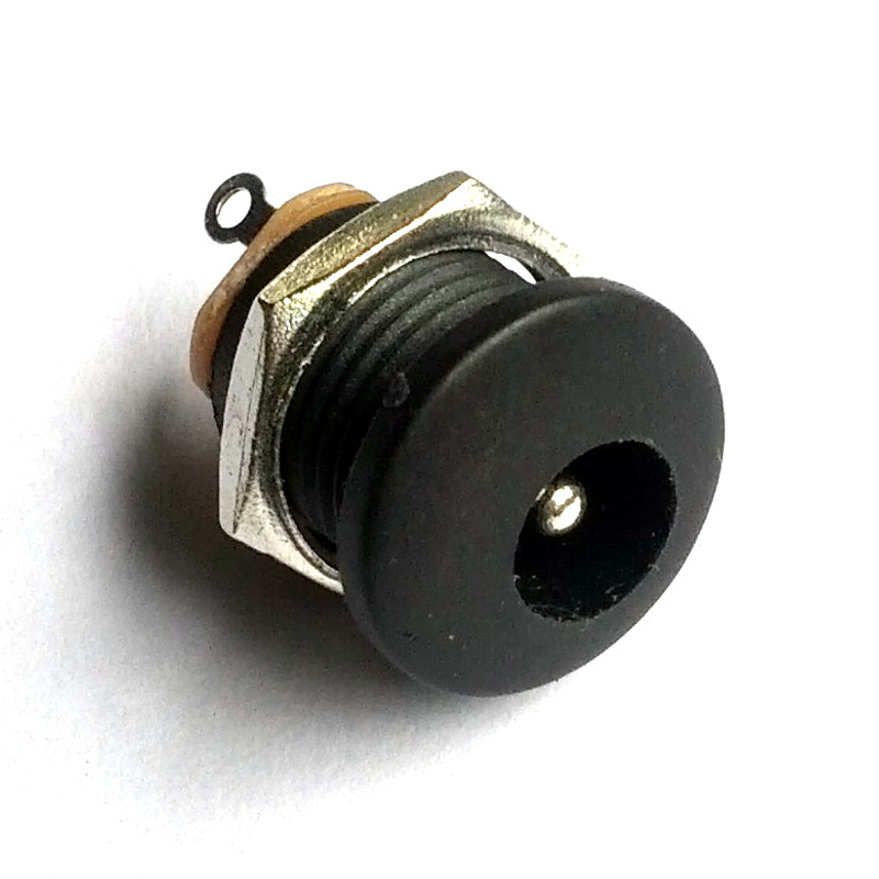 Panel Mount DC Power Jack - 5.5mm x 2.1mm