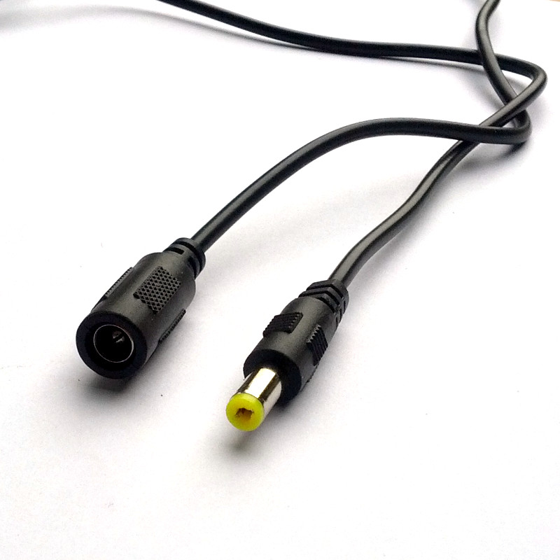 5.5mm x 2.1mm 1.1 meter DC extension cord