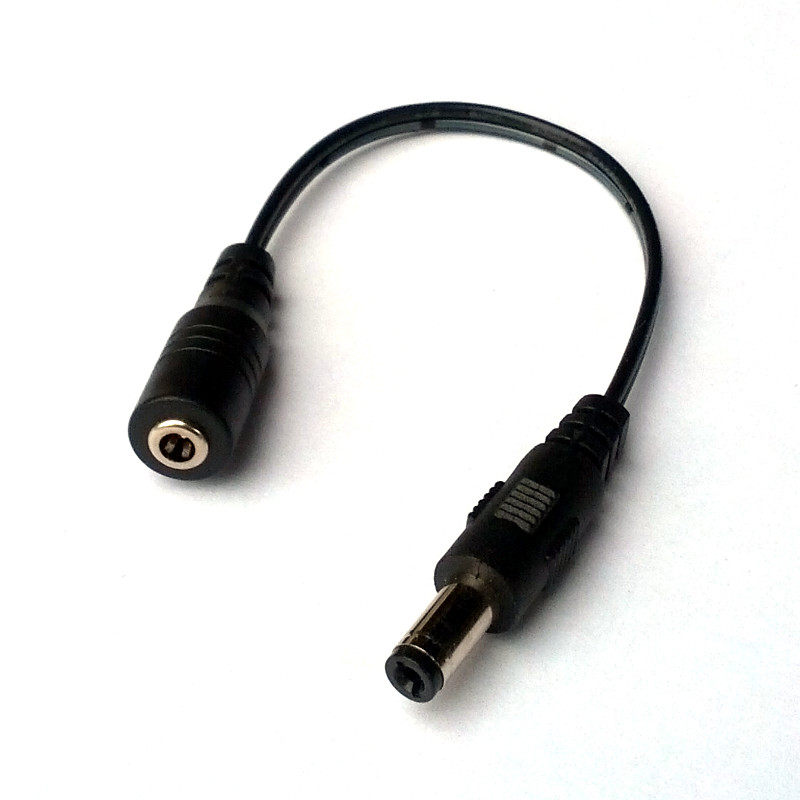 3.5mm to 5.5mm DC adapter cable