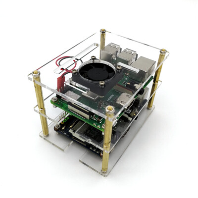 Multi-board Stackable Case with Fan