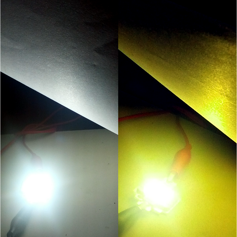 Left: Cool White | Right: Warm White