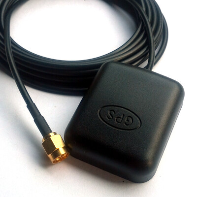 External GPS Antenna - SMA connector, 3m