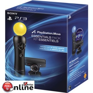 PlayStation Move Essentials Pack - PS3 Camara + Mando Move - PS3*